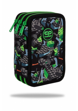 Piórnik 3-komorowy z wyposażeniem Coolpack Jumper 3 Kids From The Block