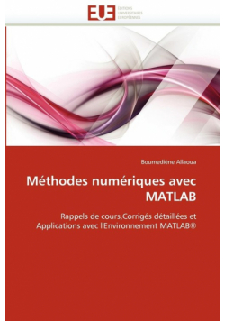 Méthodes numériques avec matlab
