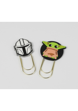Klipy do papieru Disney fashion Mandalorian 2 szt. mix