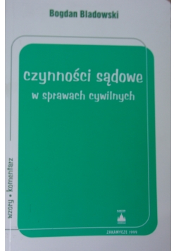 Czynności sądowe w sprawach cywilnych