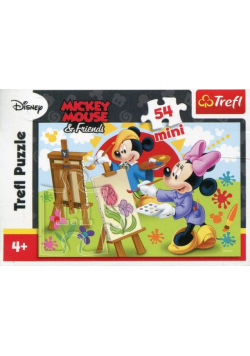 Puzzle 54 Mini Disney Myszka Miki i Przyjaciele Minnie