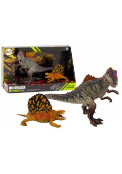 Figurki dinozaurów dimetrodon allozaur 2el