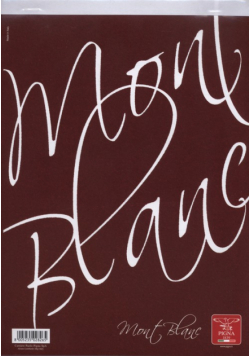 Notes A4 Mont Blanc w linie 70 kartek