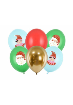 Balony Strong Candy land 30cm 6szt MIX