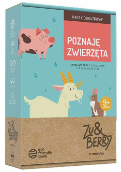 Poznaję zwierzęta. Karty obrazkowe 9 mies.+