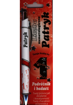 Długopis Numerologiczny - Patryk 1