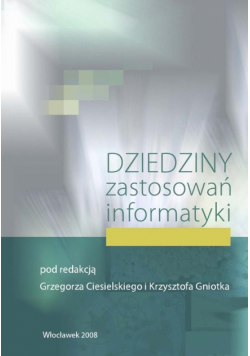 Dziedziny zastosowań informatyki