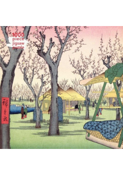 Puzzle 1000 Ogród śliw Utagawa Hiroshige