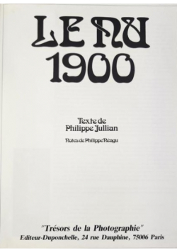 Le Nu 1900