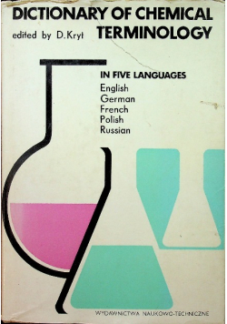 Dictionary of chemical terminology in five languages