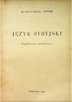 Język Syryjski