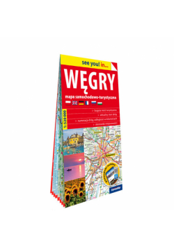 Węgry papierowa mapa samochodowo-turystyczna 1:520 000