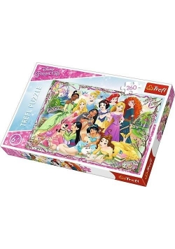 Puzzle 260 Spotkanie księżniczek TREFL