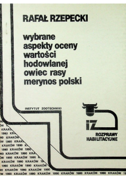 Wybrane aspekty oceny wartości owiec rasy merynos Polski