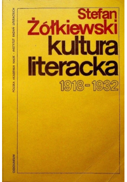 Kultura literacka 1918 - 1932