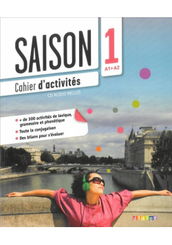 Saison 1 ćwiczenia + CD Audio poziom A1-A2