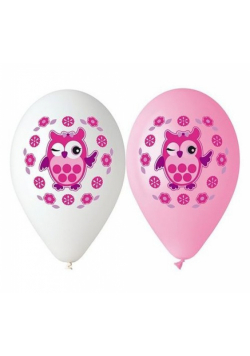 Balony Premium Sówka 5 sztuk