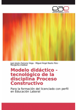 Modelo didáctico - tecnológico de la disciplina Proceso Constructivo