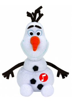 Beanie Babies Disney Olaf - bałwanek z dźwiękiem średni