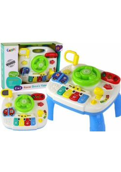 Stolik interaktywny edukacyjny 2w1 kierownica
