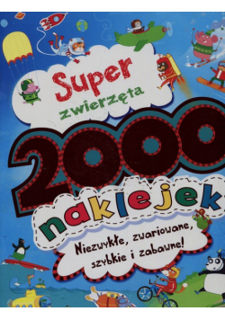 Super zwierzęta 2000 naklejek