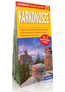 Karkonosze 2w1 przewodnik i mapa