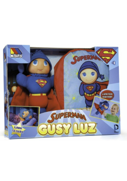 Molto Przytulanka Gusy Luz Superman + plecak