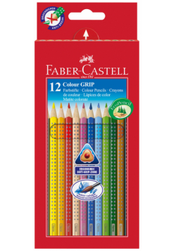 Kredki Faber-Castell Grip 2001 12 kolorów