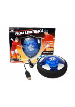 Piłka lewitująca ze światłem 14cm