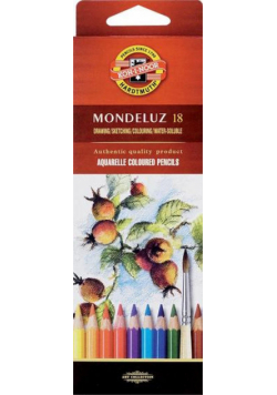 Kredki Mondeluz 18 sztuk