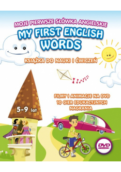 My First English Words Książka do nauki i ćwiczeń z płytą DVD