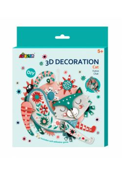Dekoracja 3D Kot