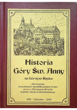 Historia Góry Świętej Anny na Górnym Śląsku