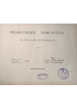 Finland i Bilder Suomi Kuvissa