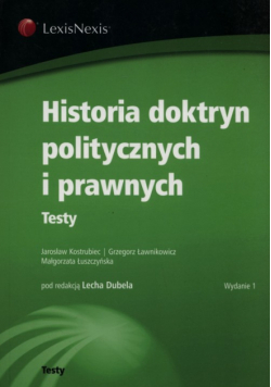 Historia doktryn politycznych i prawnych