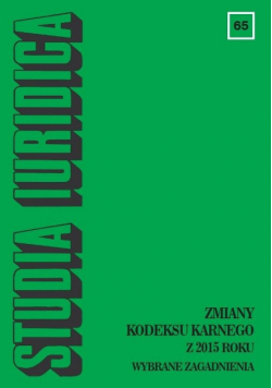 Studia Iuridica, nr 65