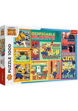 Puzzle 1000 Szalone przygody Minionków TREFL