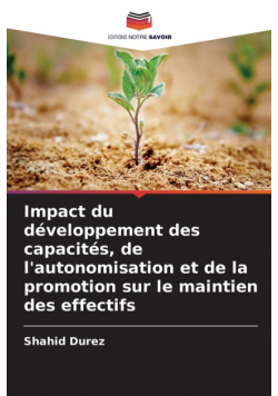 Impact du développement des capacités, de l'autonomisation et de la promotion sur le maintien des effectifs