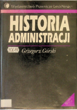 Historia Administracji