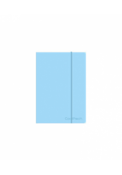 Brulion A5 80k linia z gumką Coolpack pastel powder blue