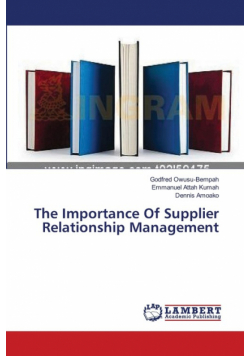 The Importance Of Supplier Relationship Management