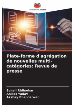 Plate-forme d'agrégation de nouvelles multi-catégories