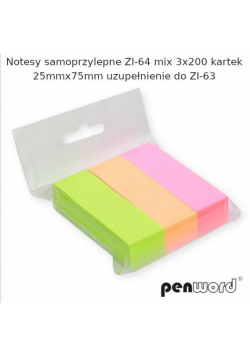 Notes samoprzylepny 25x76mm 3x200K