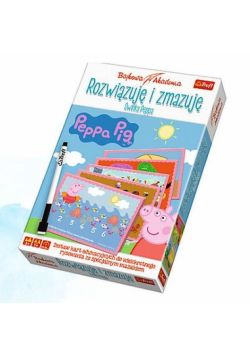 Bajkowa Akademia Świnka Peppa Rozwiązuję i zmazuję