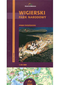 Wigierski Park Narodowy Mapa turystyczna 1:50 000