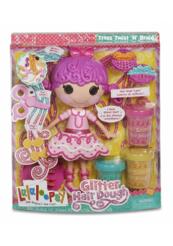 Lalaloopsy Glitter Hair-Dough Doll Plastelinowe włosy