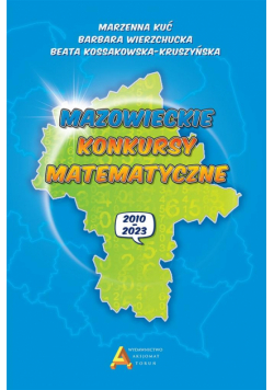 Mazowieckie konkursy matematyczne 2010-2023