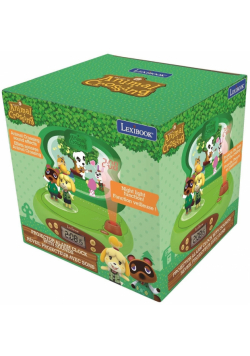 Budzik z projektorem 3D Animal Crossing Lexibook RP500AC