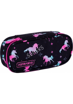 Piórnik owalny Astrabag Unicorn Squad