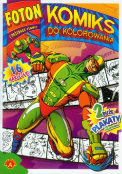 Foton i pożeracz planet Komiks do kolorowania